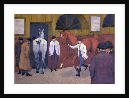 The Horse Mart by Robert Polhill Bevan