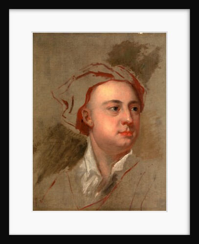 An Unfinished Study of the Head of James Thomson by William Aikman