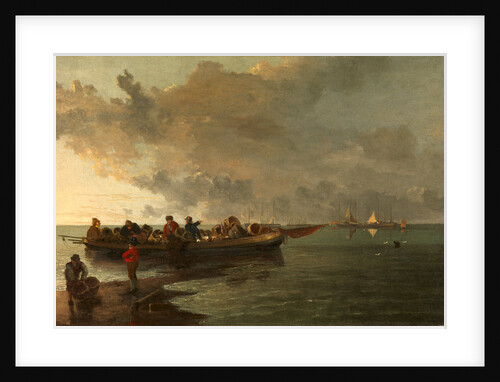 A Barge with a Wounded Soldier by John Crome