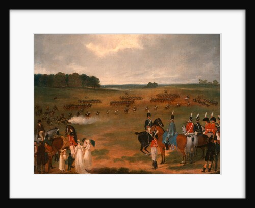A Review of the London Volunteer Cavalry and Flying Artillery in Hyde Park in 1804 by Anonymous