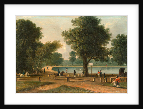 The Serpentine, Hyde Park, London by George Sidney Shepherd
