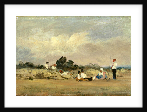 Haymakers Resting by Frederick W. Watts