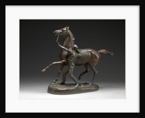 Horse and Stable Lad Stable Lad and Horse by Adrian Jones