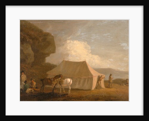 The Shooting Party by Julius Caesar Ibbetson