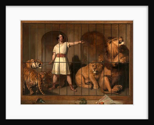 Portrait of Mr. Van Amburgh, As He Appeared with His Animals at the London Theatres Captain van Amsburgh by Sir Edwin Henry Landseer