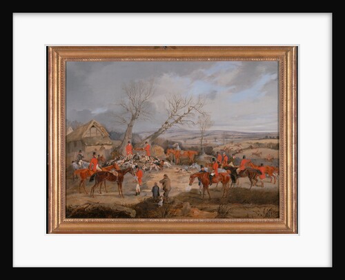 Hunting Scene: The Kill The Belvoir Hunt: The Death by Henry Thomas Alken