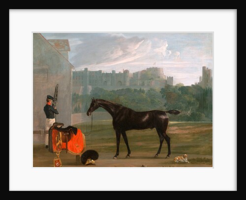 Outside the Guard House at Windsor by Edmund Bristow