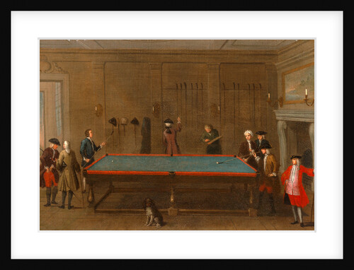 The Billiard Room by Anonymous