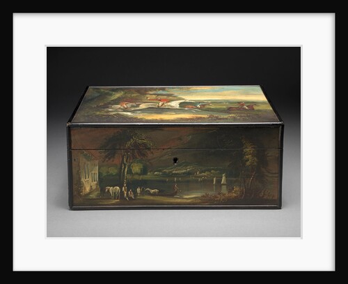 Antique Letter Box Converted into a Humidor by Anonymous