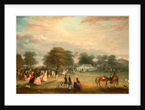 Archery Meeting in Bradgate Park, Leicestershire by John Ferneley