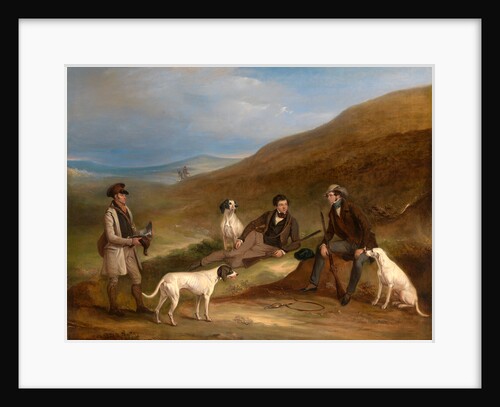 Edward Horner Reynard and his Brother George Grouse-Shooting At Middlesmoor by John Ferneley