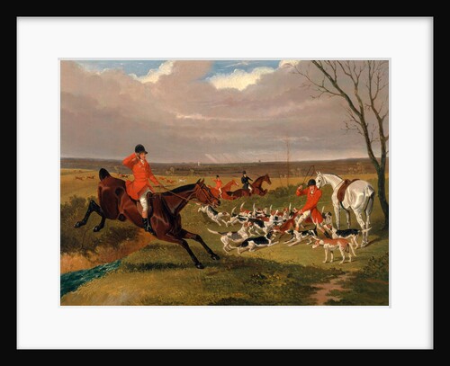 The Suffolk Hunt : The Death by John Frederick Herring