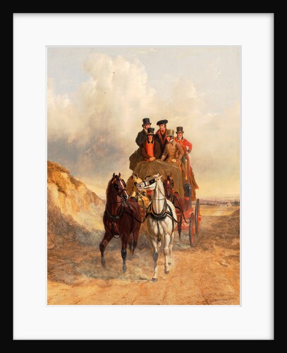 The Royal Mail Coach on the Road by John Frederick Herring