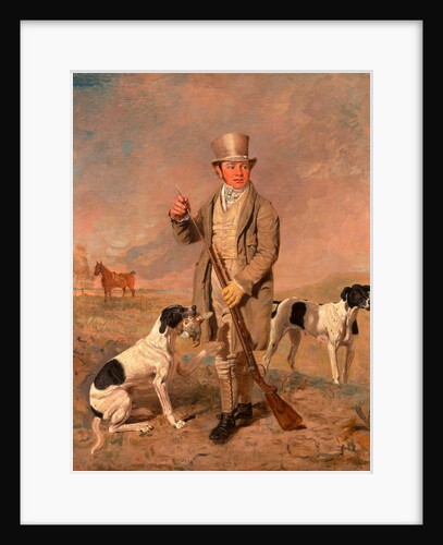 Portrait of a Sportsman, Possibly Richard Prince by Benjamin Marshall