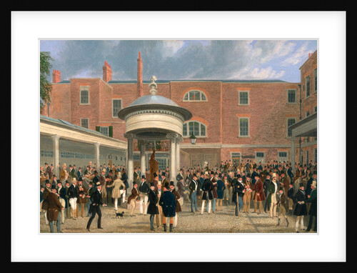 Epsom Races: Settling Day at Tattersalls by James Pollard