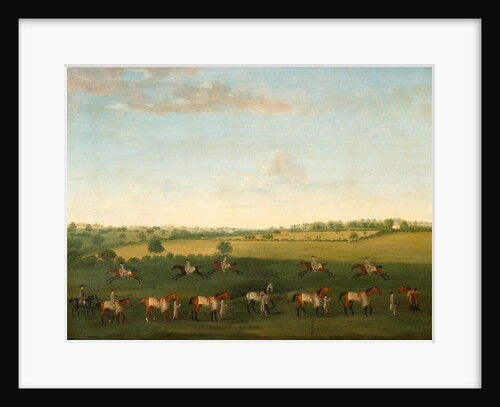 Sir Charles Warre Malet's String of Racehorses at Exercise by Francis Sartorius