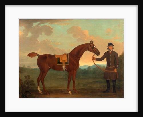 Old Fox held by a Groom by James Seymour