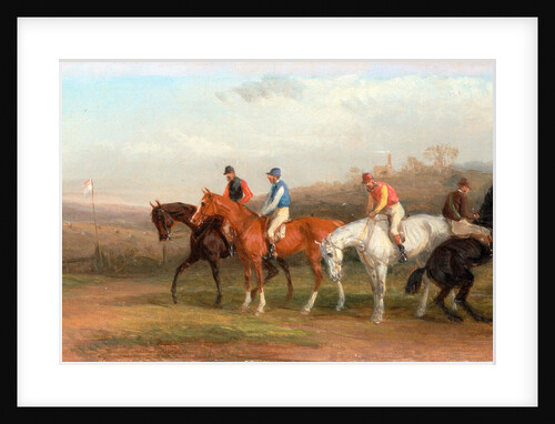 Steeplechasing: At the Start by William J. Shayer