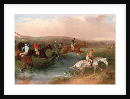 Steeplechasing: The Hurdle by William J. Shayer