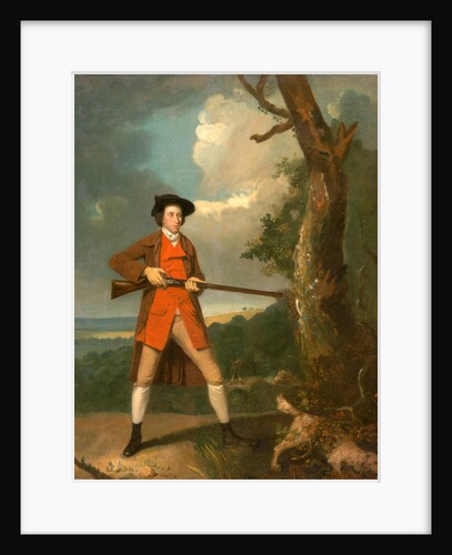 Portrait of a sportsman, possibly Robert Rayner by Henry Walton