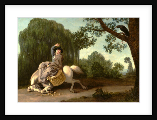 The Farmer's Wife and the Raven by George Stubbs