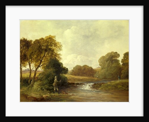 Fishing: Playing a Fish, William Jones by William Jones