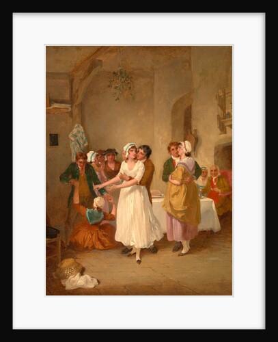 The Mistletoe Bough by Francis Wheatley