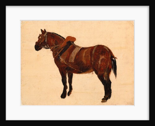 Study of a Working Horse by Thomas Sidney Cooper