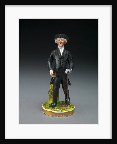 Ceramic Dr. Syntax: Walking with a Stick by Anonymous