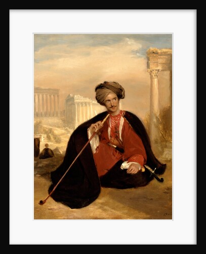 Charles Lenox Cumming-Bruce in Turkish Dress by Andrew Geddes