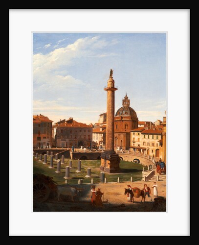 A View of Trajan's Forum, Rome by Italy Charles Lock Eastlake