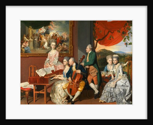 The Gore Family with George by Johan Joseph Zoffany