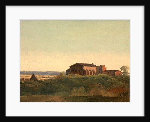 A View of the Church of S. Sabina and the Pyramid of Cestius, Rome by Charles Lock Eastlake