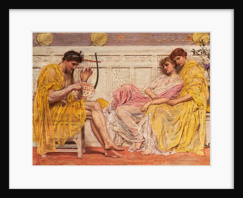 A Musician by Albert Joseph Moore