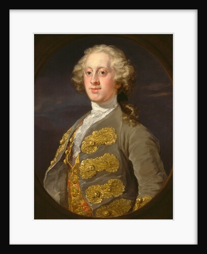 William Cavendish, Marquess of Hartington, Later 4th Duke of Devonshire by William Hogarth