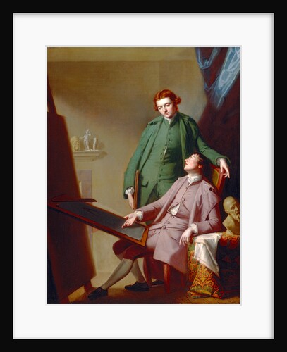 A Conversation (The Artist's Brothers, Peter and James Romney) by George Romney