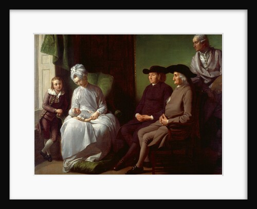 The Artist and His Family by Benjamin West