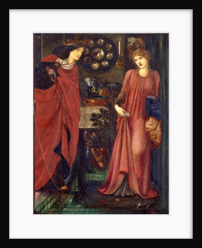 Fair Rosamund and Queen Eleanor by Edward Burne-Jones