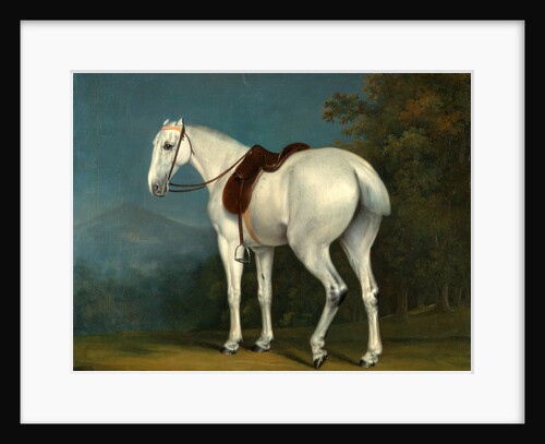A Lady's Grey Hunter by Jacques-Laurent Agasse