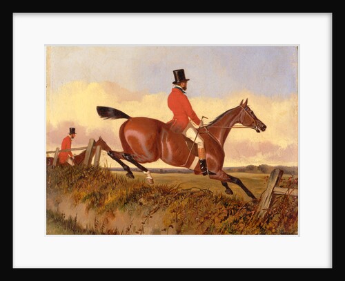 Foxhunting: Clearing a Bank by John Dalby