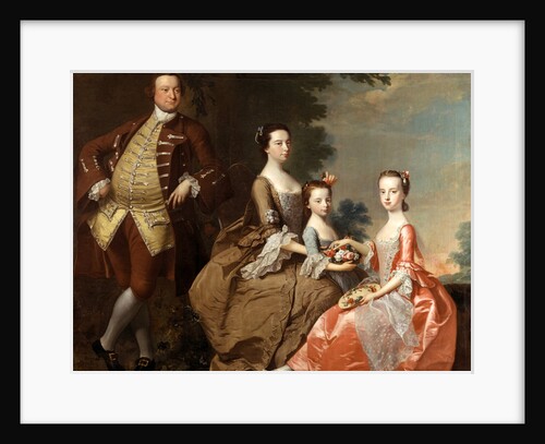 The Thistlethwayte Family by Thomas Hudson