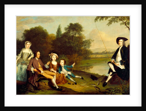Portrait of a Family, Traditionally Known as the Swaine Family of Fencroft by Arthur Devis