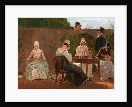 The Chalon Family in London by Jacques-Laurent Agasse