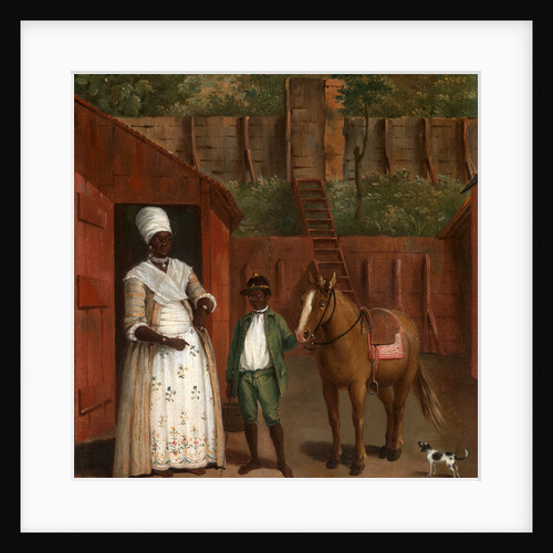 A Mother with her Son and a Pony by Agostino Brunias