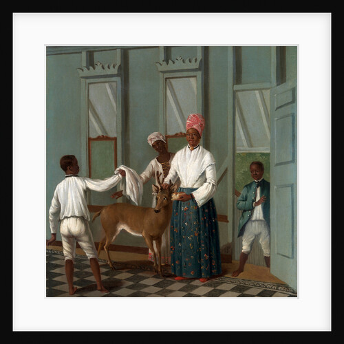 Servants Washing a Deer by Agostino Brunias