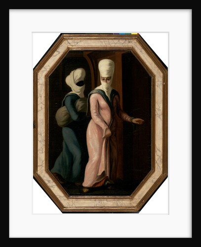 A Turkish Lady Going with her Slave to the Bath by Francis Smith