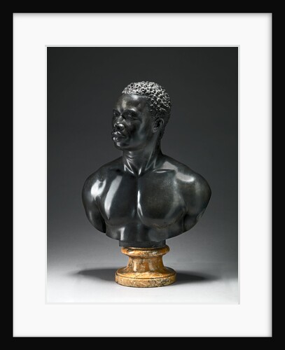 Bust of a Man Bust reputedly of Psyche, an athlete in the employ of the Duke of Northumberland by Studio of Francis Harwood