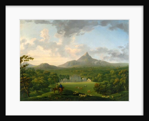 Powerscourt, County Wicklow, Ireland by George Barret