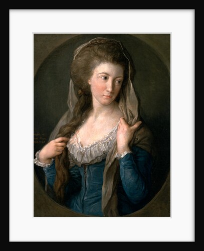Portrait of a Woman, traditionally identified as Margaret Stuart by Pompeo Batoni