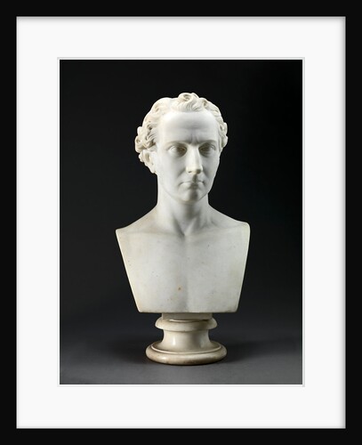 Portrait Bust of the Artist's Brother by Benjamin Gibson